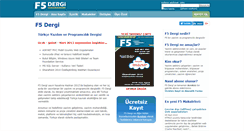 Desktop Screenshot of f5dergi.com